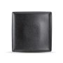 Plat bord 26x26cm black Dusk