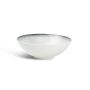 Bowl 18xH6cm black speckled Dusk