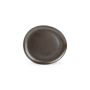 Teller flach 25x23cm black Ceres