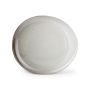 Assiette plate 25x23cm grey Ceres
