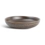 Teller tief 22xH4,5cm hämmert copper Brass