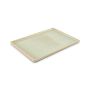 Serving dish 28,5x20xH1,5cm turquoise Structo