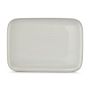 Teller flach 28x20cm mist Oxido