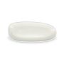 Teller flach 34x14,5cm frost white Ceres