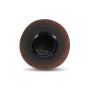 Teller flach 26cm wide rim ash Ferro