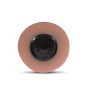 Teller flach 26cm wide rim ash Ferro