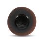 Teller flach 31cm wide rim ash Ferro