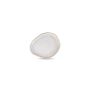 Teller flach 15x13cm pure pearl Icon
