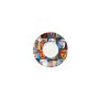 Schotel 16,5cm voor kop 28cl abstract Barista