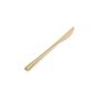 Tafelmesser matte gold Revive - 6er-Set