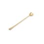 Longdrink spoon matte gold Revive - Set of 6