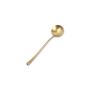 Dessert spoon matte gold Revive - Set of 6