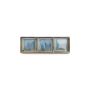 Servierschale 24x8cm blue Nova