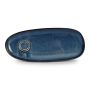 Schotel 35x15cm universeel blue Nova