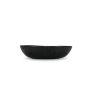 Serveerschaal 30,5xH7,5cm black Ceres