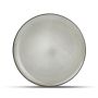 Plat bord 26cm groen Freckles