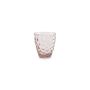 Glas 22cl roze Bubble - Set van 4