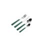Set de couverts 16 pièces moss green Poppy