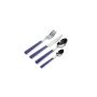 Besteckset 16-teilig cloudy blue Poppy
