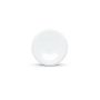 Assiette plate 19cm low rim blanc Gusto