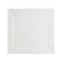Assiete plate 27x27cm blanc Silht