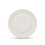 Plat bord 31/20,5cm wit Solis