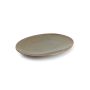 Assiette plate 24x17cm vert Cirro