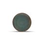 Assiette plate 16cm vert Cirro