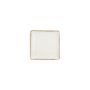Teller flach 11x11cm Elfenbein Collect
