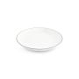 Kom 27xH4cm coupe green rim Basic White