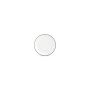Saucer 14,5cm green rim Basic White