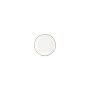 Schotel 14,5cm burgundy rim Basic White