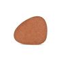 Set de table 45x37cm aspect cuir brun Layer