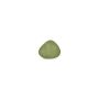 Sous-verre 11x10cm aspect cuir vert Layer - Lot de 4