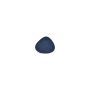Glasonderzetter 11x10cm lederlook blauw Layer - Set van 4