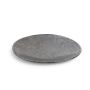 Diep bord 25,5XH4cm charcoal Cala