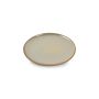 Assiette plate 23cm pearl Ostra