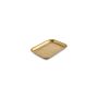 Plateau 19x14xH1,5cm antique or Serve