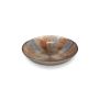Dekorschale 33xH6cm Glas autumn Cosmo