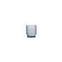 Glas 30cl blauwgrijs Flora - Set van 4