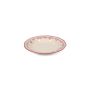 Diep bord 23/17xH4cm burgundy Cyril