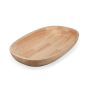 Plat à servir 47x30xH6cm bois Essenza