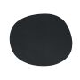 Platzset 43,5x36,5cm organisch schwarz Dinner