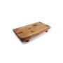 Planche à servir 50x28xH7,5cm bois Chop