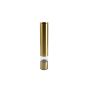 Peper/zoutmolen H28,5cm goud  Spice