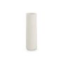 Vase 10xH30cm white Cone