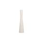 Vase 8xH29cm organic white Cone