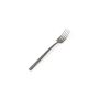 Dessert fork matte black Terno - Set of 6