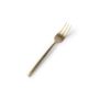 Fourchette à gateau mat or Terno - Lot de 6