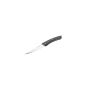 Couteau à steak aspect marbre noir Blade - Lot de 4